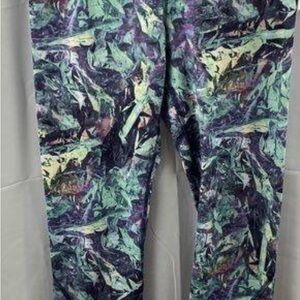 Colorful Abstract Print Lululemon Leggings Sz 4
